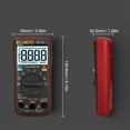 thumbnail image 3 of ANENG AN8002 6000 Counts True RMS Multifunctional Digital Multimeter Voltmeter Ammeter Handheld Mini Universal Meter High Accuracy Measure Temperature AC/DC Voltage AC/DC Current Resistance, 3 of 7