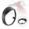 thumbnail image 1 of Housse de Protection avant Noire pour Grille Vespa Primavera 125 150 14-21, 1 of 5