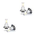 thumbnail image 2 of Riwesomey Fog Lamp Front Light 800LM LED Functional Supplies Workmanship Vehicle Car Bulb Components Aluminum Dustproof Water Resistance 2piezas, 2 of 6