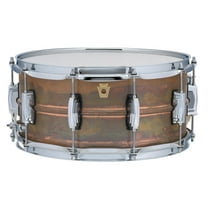 Copperphonic Snare Drum With Raw Shells 6.5"x14"