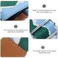 thumbnail image 2 of FUEENIRVA Adjustable Nylon Guitar Strap with Patterned Design for Guitarists and Musicians, Comfortable and, 2 of 8