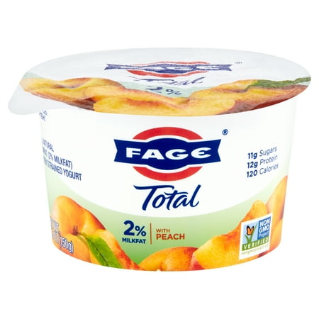 Fage Total 2% Yogurt W/peach 5.3oz