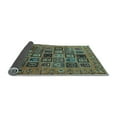 thumbnail image 2 of Ahgly Company Indoor Square Abstract Light Blue Modern Area Rugs, 4' Square, 2 of 4