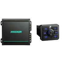 Kicker 51KBTR Powersport Bluetooth Receiver w/ 48KMA1502 Amplifier