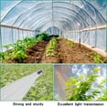thumbnail image 6 of Newest 6 Mil Greenhouse Film  Plastic Sheeting, Green House Plastic Covering Polyethylene Film for Farms Garden Plants (6.5' x 6.5' - 2 PCS), 6 of 6