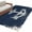 Navy Blue, variant on Black Anchor Area Rugs 4'x6', Washable Small Throw Rugs for Office Bathroom, Nautical Coastal Summer Vintage Ocean Indoor Outdoor Rug Non-Slip Low Pile Carpet Runner Reversible Floor Mats