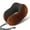 Brown, variant on Travel Neck Pillow with Carry Case Premium Memory Foam, Breathable Silk Fabric Washable Cover, Compact Size for Airplane, Car, Train, Office