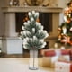thumbnail image 2 of Ramas de Navidad Accesorios de ramas Ramitas Ramitas Hojas artificiales Vegetación Blanco, 2 of 9