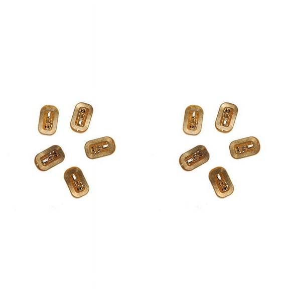 10Pcs NFC Flash Nail Sticker LED Bare Chip Intelligent Luminous Nail Lamp Nail Sticker Enhancement, Light Blue