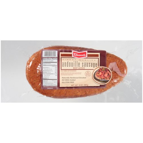 Klement's Andouille Sausage, 14 Oz.