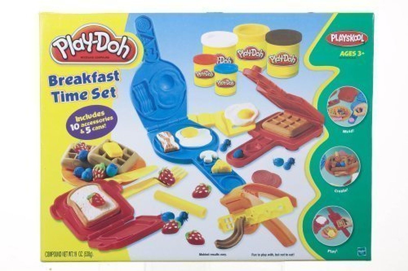Play-Doh Breakfast Time Set Make Mold And Serve Up A Fun Play-Doh Breakfast!