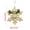 White golden-3, variant on Qjidjing Christmas Tree Ornaments, Plastic Xmas Hanging Pendants, for Christmas Tree, Home Wall, Indoor Holiday Party