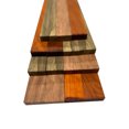 thumbnail image 1 of Lumber Board Combo 3/4" x 2" (15 Piece) - Bubinga, Black Limba, Padauk | 3/4" Boards, 1 of 3