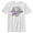 White, variant on Boy's Fender Tiger Print Guitar Pick Logo Graphic Tee White X Small