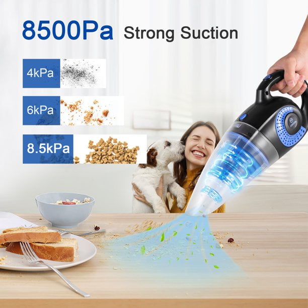 Handheld Vacuum Cleaner Cordless,8500pa Hand Vacuum Cordless