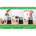thumbnail image 6 of Personal Blender for Shakes and Smoothies, 2 Large 20oz Cups Included, Blends Ice, Portable Nutritional Blender, 800Watt Peak Blending, 6 of 7