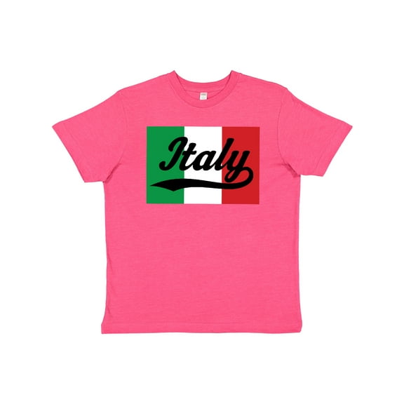 Inktastic Italy Flag Youth T-Shirt