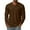 Brown Mens Shirts, variant on Big and Tall Shirts for Men Long Sleeve Athletic Top V-Neck Lightweight Breathable T-Shirt for Gym Workout