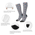 thumbnail image 5 of Haiem Popcorn Socks, Funny Novelty Crazy Design Cotton Socks Sports Socks Knee High Socks For Men, Women,1Pairs - Gift For Working Friends, 5 of 8