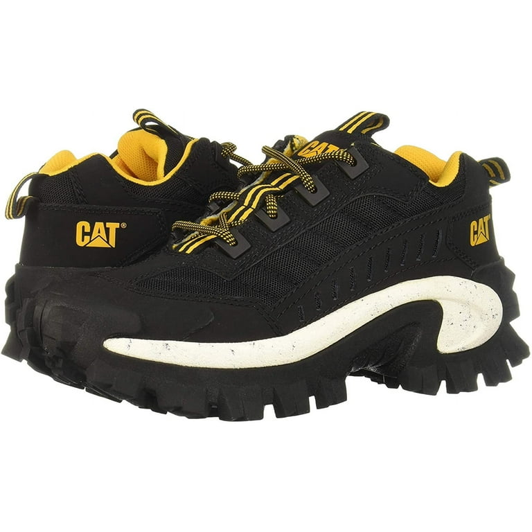 CAT Intruder US Mens Size 9.5 Womens 11 Black Work Casual Trainers Shoes P723901 Caterpillar Men main image 2
