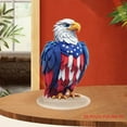 thumbnail image 6 of Yooshoverk Independence Day Eagle Figurine 2D Durable for Home Entryway Decor, 6 of 9