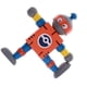 thumbnail image 3 of Marionetas de madera flexibles de nogal, robots de acción, juguete para niños a partir de 3 años naranja, 3 of 9
