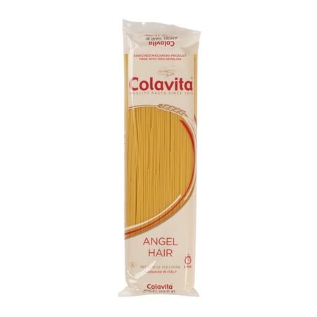 (5 Pack) Colavita Capellini (Angel Hair) Pasta, 1 (Best Sauce For Angel Hair Pasta)