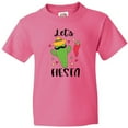thumbnail image 3 of Inktastic Cinco De Mayo Let's Fiesta Cute Cactus with Sombrero Youth T-Shirt, 3 of 5