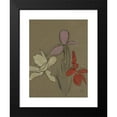 thumbnail image 2 of Helene Schjerfbeck 19x24 Black Modern Framed Museum Art Print Titled - Small Lilies (1942), 2 of 5