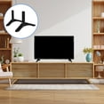 thumbnail image 3 of Amazing Home Tv Stand Mounts Bracket Console Television Monitor Black - Perfect for any party needs, 3 of 5