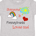 thumbnail image 4 of Inktastic Someone in Pennsylvania Loves Me Boys or Girls Toddler T-Shirt, 4 of 5
