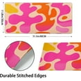 thumbnail image 3 of Large Mouse Pad 31.5x11.8 Inches XL Extended Gaming Mousepad Pink Desk Mat for Desktop, Modern Abstract Long Computer Keyboard Pad Non-Slip Desk Accessories for Women Home Game Office Work, 3 of 6