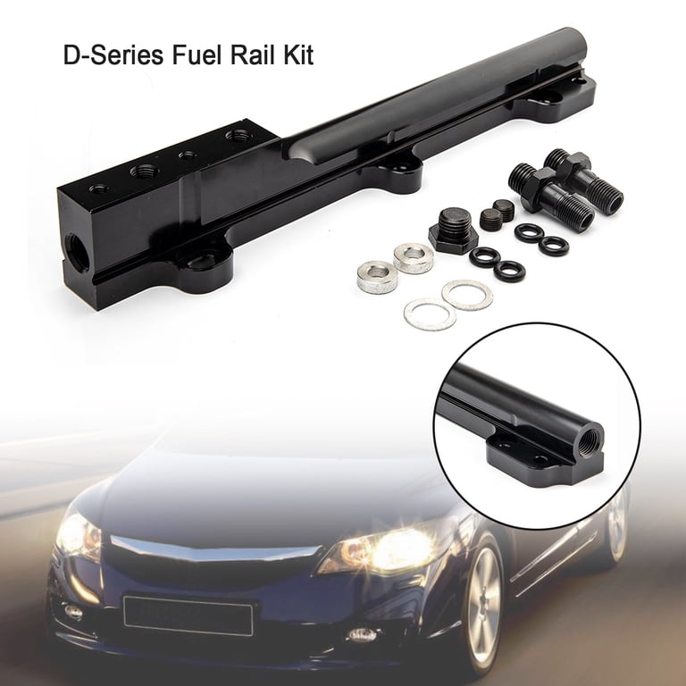 High Flow Fuel Rail For Honda D-Series Engines (D15B7, D16Z6, Etc.) - 5 Year Warranty
