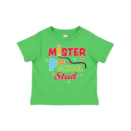 

Inktastic School Mister Preschool Stud Gift Toddler Boy Girl T-Shirt