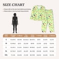thumbnail image 6 of Lsque Pikmin Pattern Long Sleeve Pajama Set for Women - Soft 2-Piece Sleepwear and Loungewear Set with Pockets, Comfy Nightwear, 6 of 8
