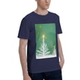 thumbnail image 2 of Bingfone Christmas Green Men'S Loose Fit Short-Sleeve Pocket T-Shirt, 2 of 7
