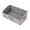 Grey, variant on White White Trapezoid Fabric Storage Bin Foldable Organizer Basket For Clothes Toys And Home Shelf Organization