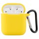 thumbnail image 1 of Compatible con funda AirPods con llavero, funda protectora de silicona prémium a prueba de golpes para estuche de carga AirPods 2 y 1 (Airpods 1, rojo), 1 of 5