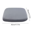 thumbnail image 3 of Memory Foam Chair Cushion Slow Rebound Non Slip Breathable Seat Pad Removable Washable Cover for Kitchen Office Dining Car 17x17in, 3 of 6