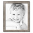 thumbnail image 2 of ArtToFrames 22x26 Inch Muted Warm Silver Picture Frame, This Silver MDF Poster Frame is Great for Your Art or Photos, Comes with 060 Plexi Glass (2WOM-4676), 2 of 7