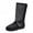 1-Black69, variant on Girls Summer Mid-Calf Mesh Boots Casual Breathable Side Zipper Boots with Buckle