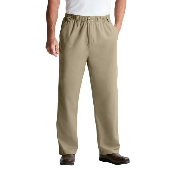 KingSize Men's Big & Tall Knockarounds Full-Elastic Waist Pants