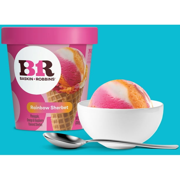 Rainbow Sherbet 14oz | Yogurt treats for restaurants - Walmart