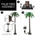 thumbnail image 5 of 7 Ft LED Lighted Palm Tree Artificial Tree Party Decoration For Home, Party, Patio, 160 LED Lights with Remote Control, 5 of 6