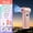 pink, variant on Handheld Portable Turbo Mini Fan, Brushless Motor High Speed Quiet Type-C Rechargeable Personal Fan for Outdoor Dorm Home Travel