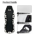 thumbnail image 5 of Uourmeti Car Front Seat Covers with Cow Print Pattern, 2 Piece Polyester Fabric Set, Washable Removable Covers for Auto SUV and Van, 5 of 12