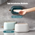 thumbnail image 3 of Tissue Box Holder With Spring Desktop Wall-mounted Tissue Box Cover Paper Towel Dispenser Paper Extraction Dispenser for Car Home Bathroom Bedroom Office, 3 of 7