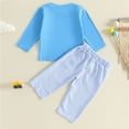 thumbnail image 7 of Kids Clothes Crewneck Graphic Sweatshirt & Jogger Pants Outfits, 7 of 7