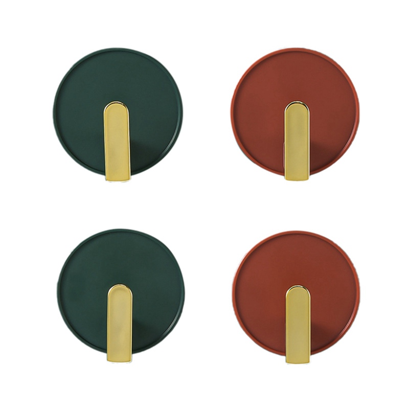 Self Adhesive Wall Hooks, Heavy Duty Wall Hook Storage Hangers 4 Packs