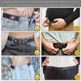 thumbnail image 3 of 1pcs Adjustable Belt Without Buckle, Unisex Invisible Elastic Waistband, Stretchwhite, 3 of 4